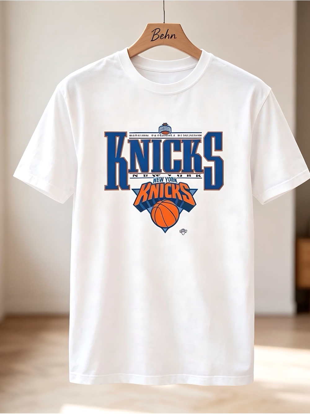 New York Knicks Basketball Retro Streetwear Graphic T-Shirt